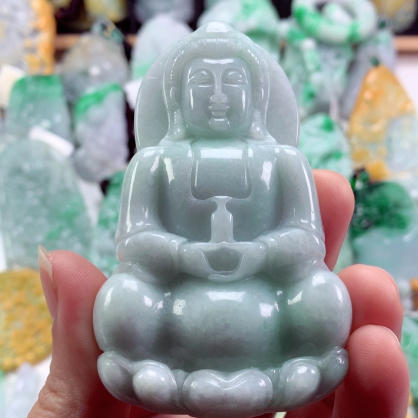 【闪购商品】翡翠吊坠(不含链)未镶嵌