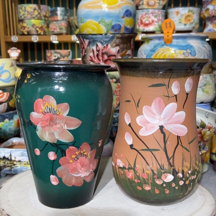 红陶景德镇艺术手绘作品