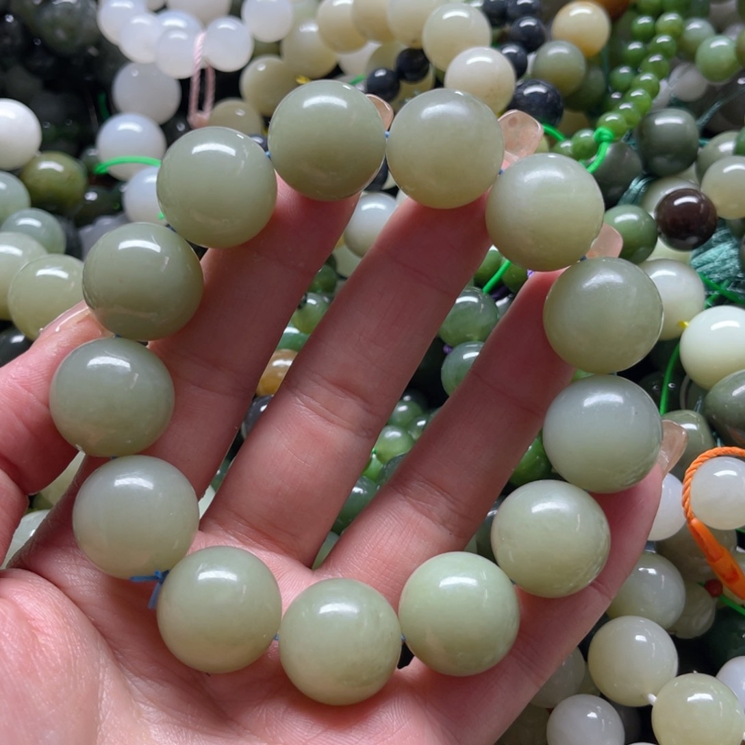 和田玉手链未镶嵌