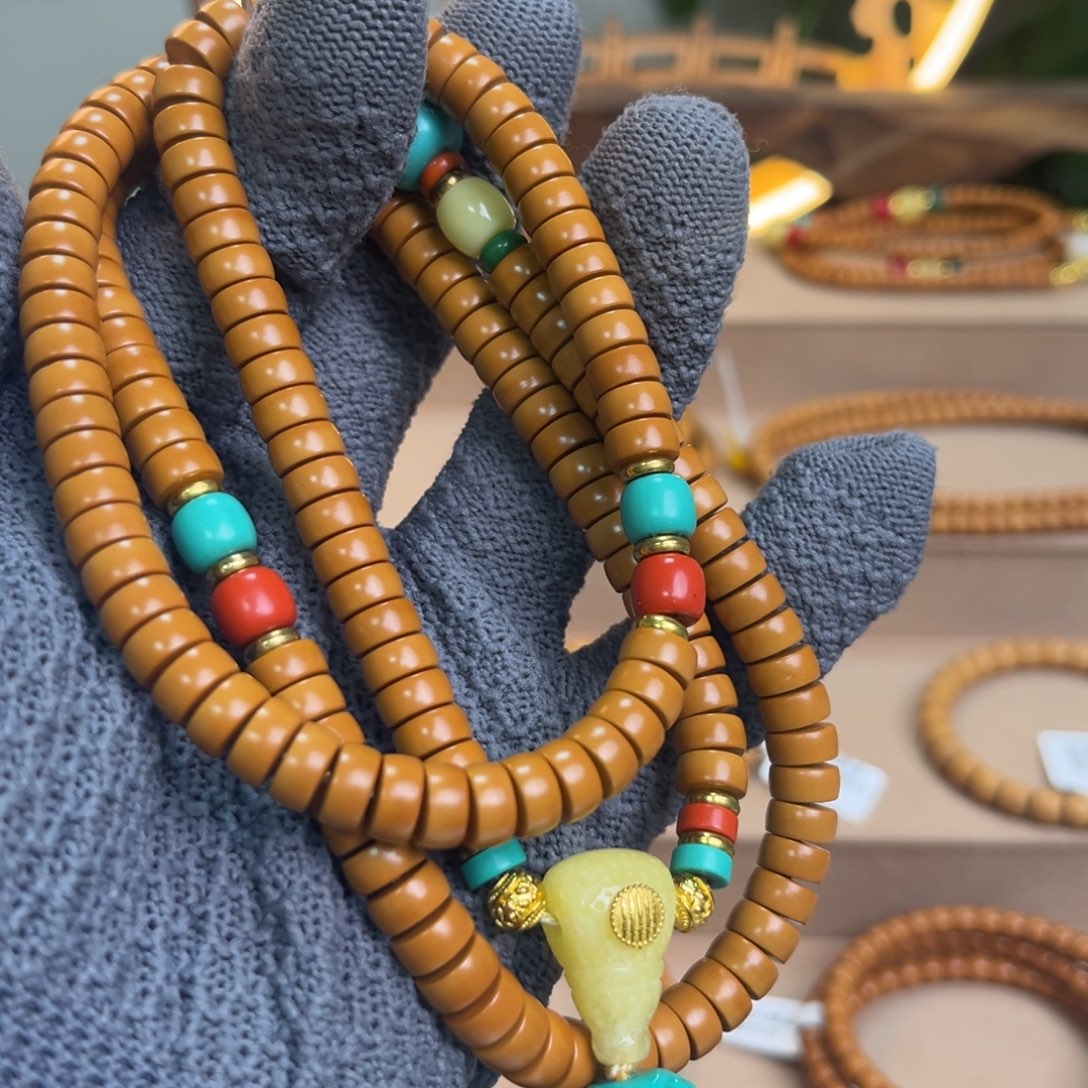 橄榄核手串/手链@@脖挂满配33