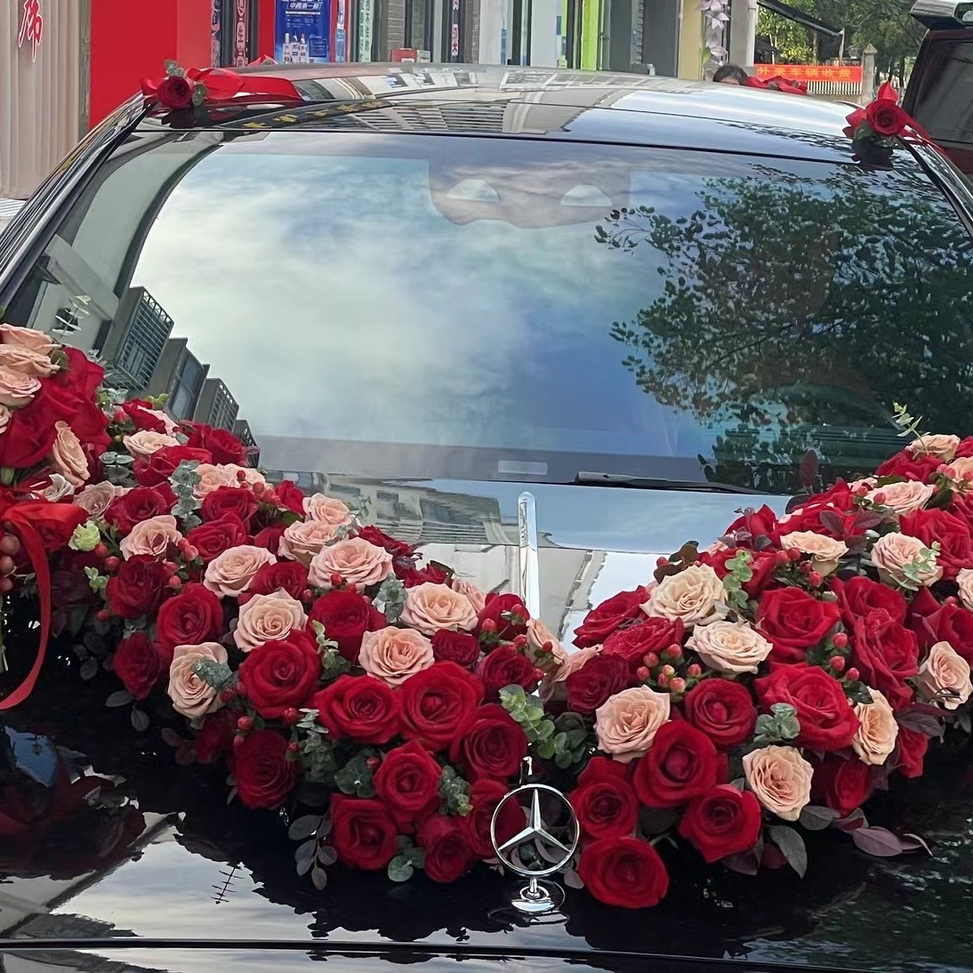 《爱到永久》婚车布置