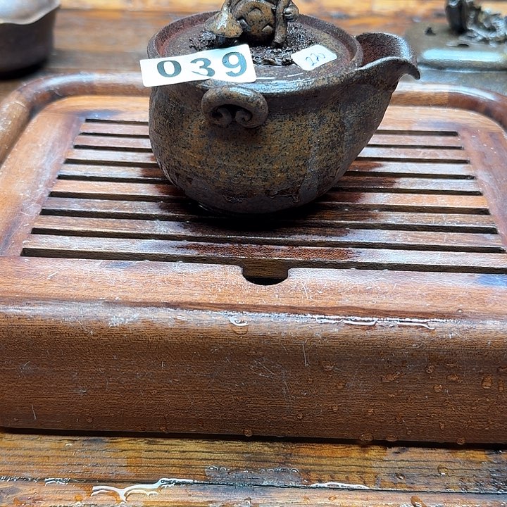 纯手工制作粗陶茶具