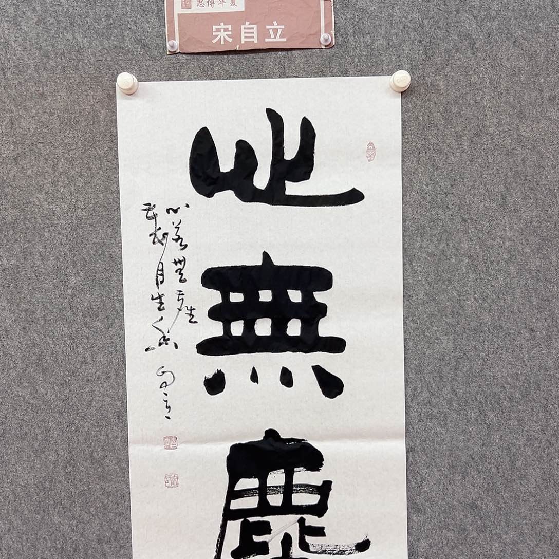 书法心无尘书法作品