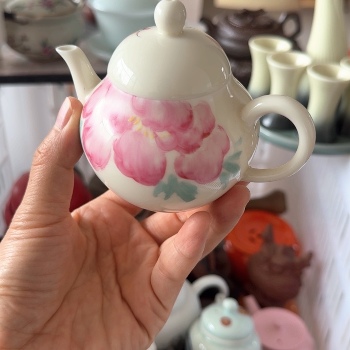 微瑕陶瓷茶具茶杯茶壶