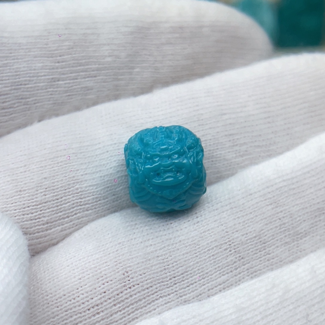 绿松石未镶嵌颈饰卡11.8-10.3