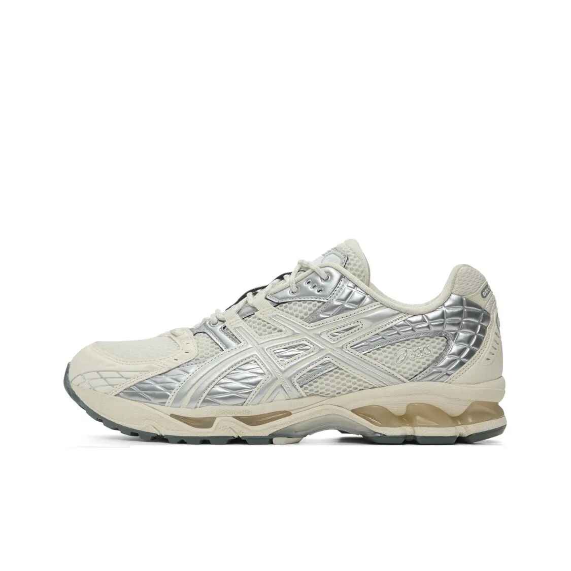 ASICS/亚瑟士GEL-Nimbus10.1琥珀流光未来阴阳潮流运动鞋奶油白银
