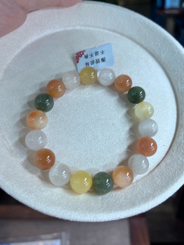 福利天然彩水晶顺发兔毛糖果色系 11➕