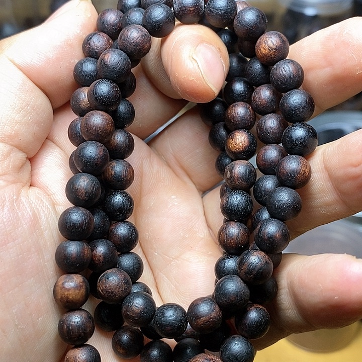 木缅甸小叶降真香0.8多圈手串