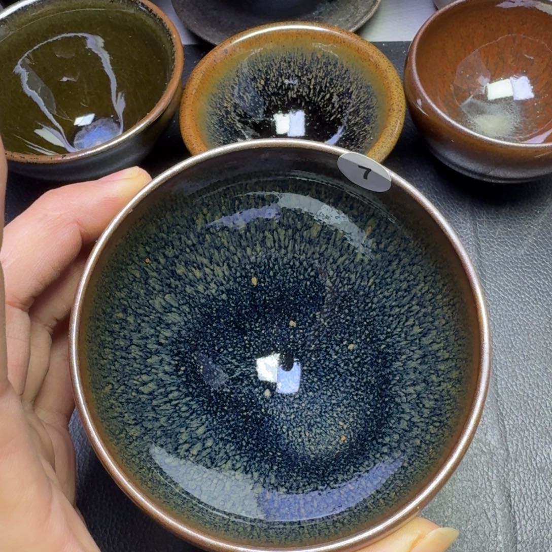 摆件古时茶器建窑建盏7