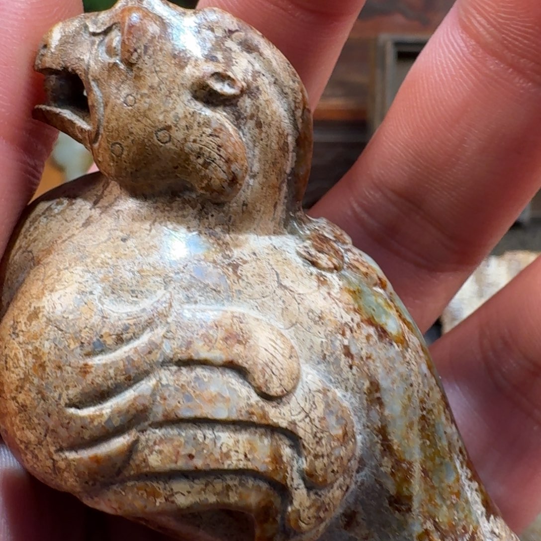 古***承和田玉（糖玉）未镶嵌手链