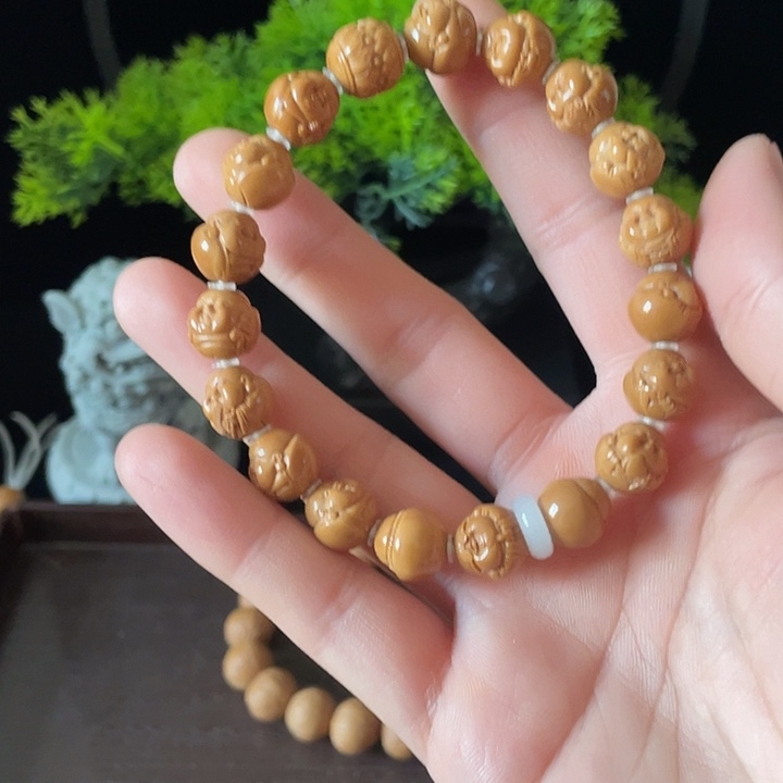 核桃手串/手链全品竖版弥勒佛