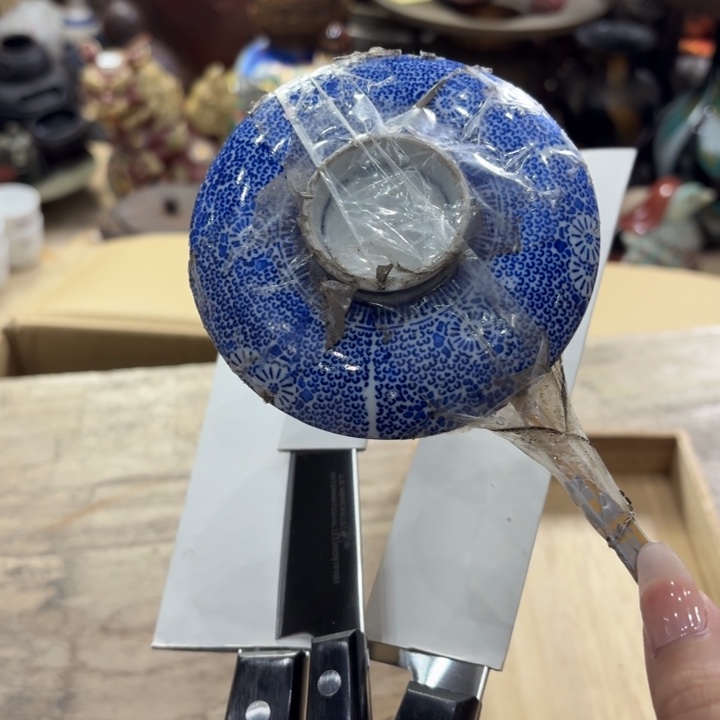 金属古美术置物摆件