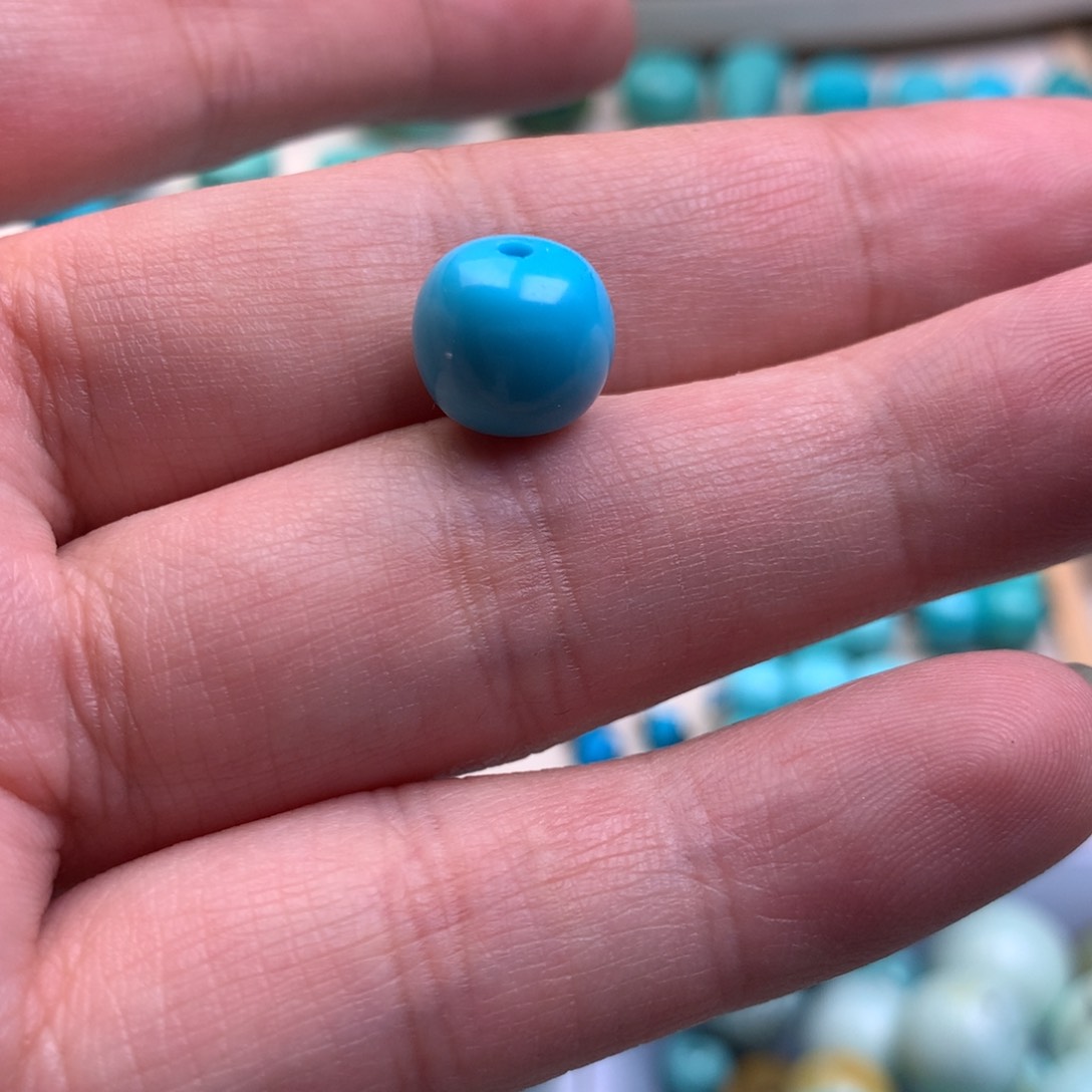 绿松石珠宝半成品未镶嵌