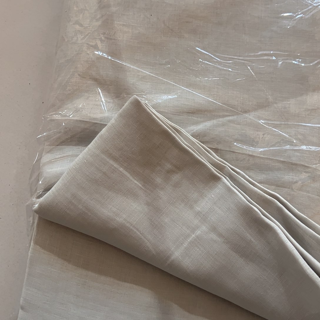 棉棉雾霾灰蓝亚麻被罩200/230