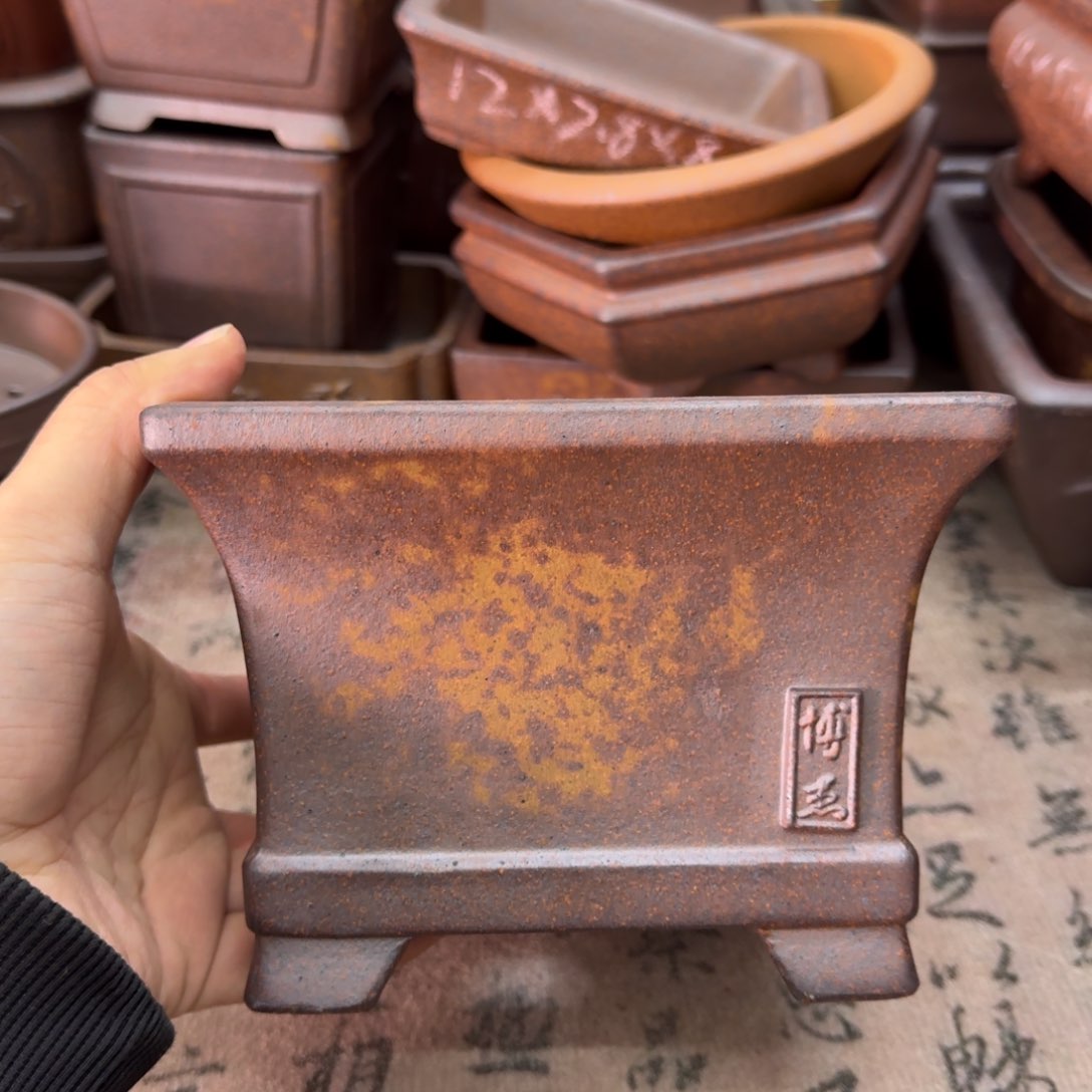 紫砂花盆33号宜兴紫砂正品14x9.5