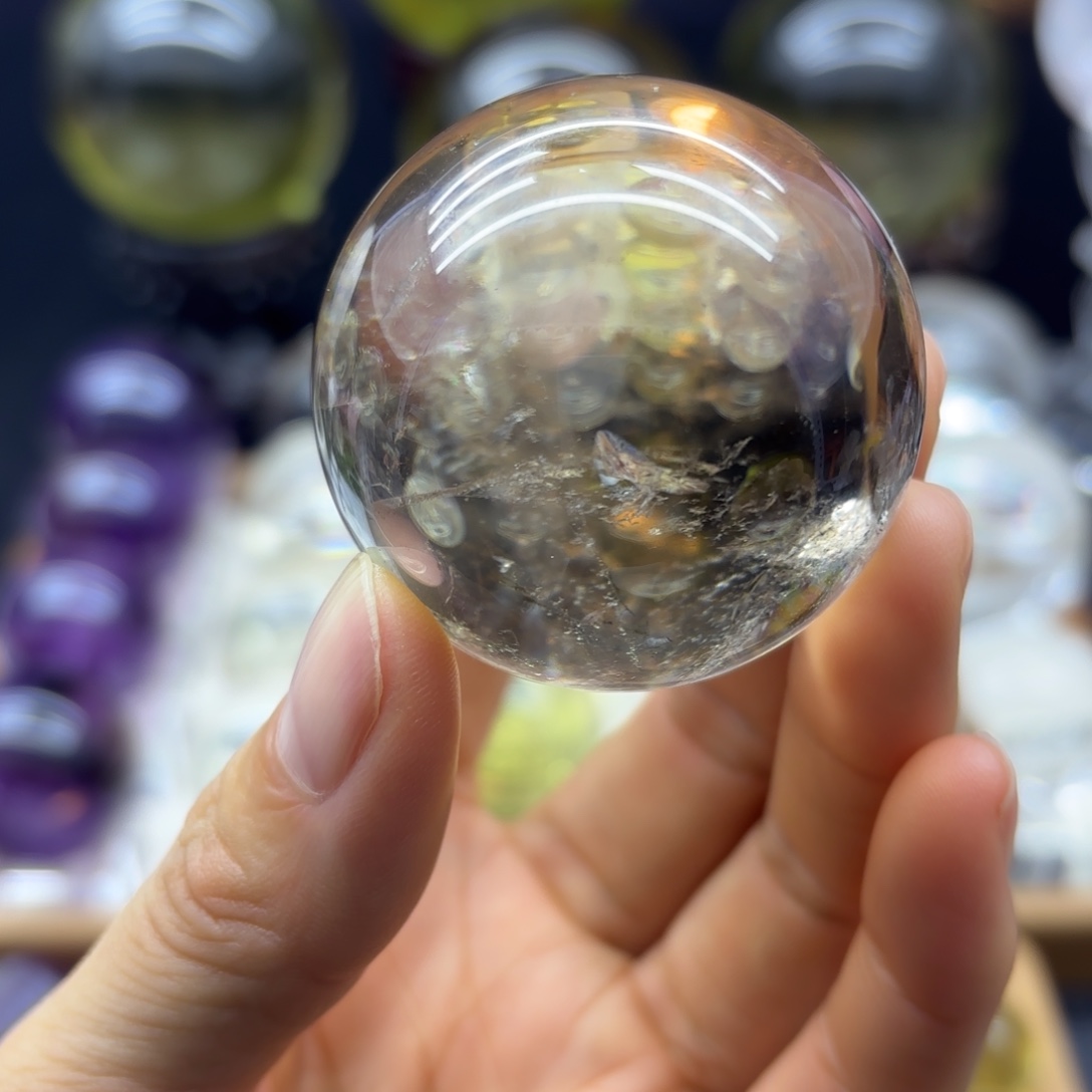 紫晶银S925镶嵌珠宝半成品4.64公分