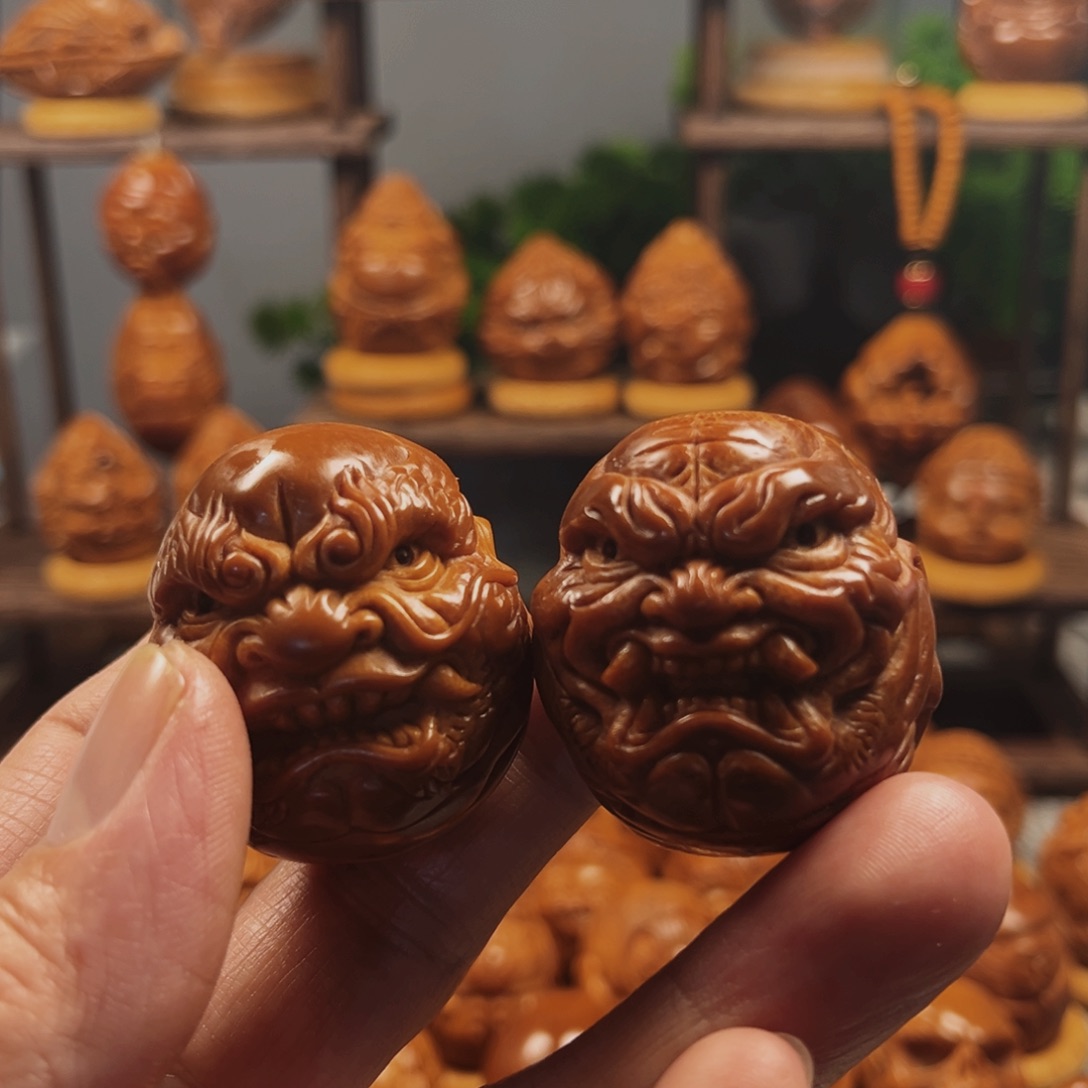 橄榄核手串/手链辰**爷龙虎恶僧