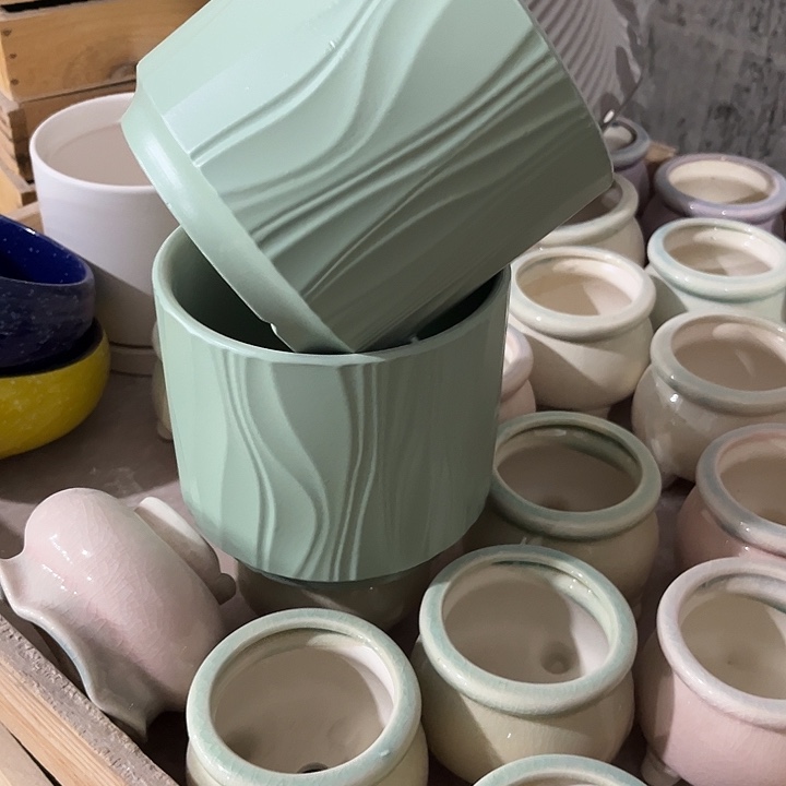 福利价陶瓷花盆全场10包邮