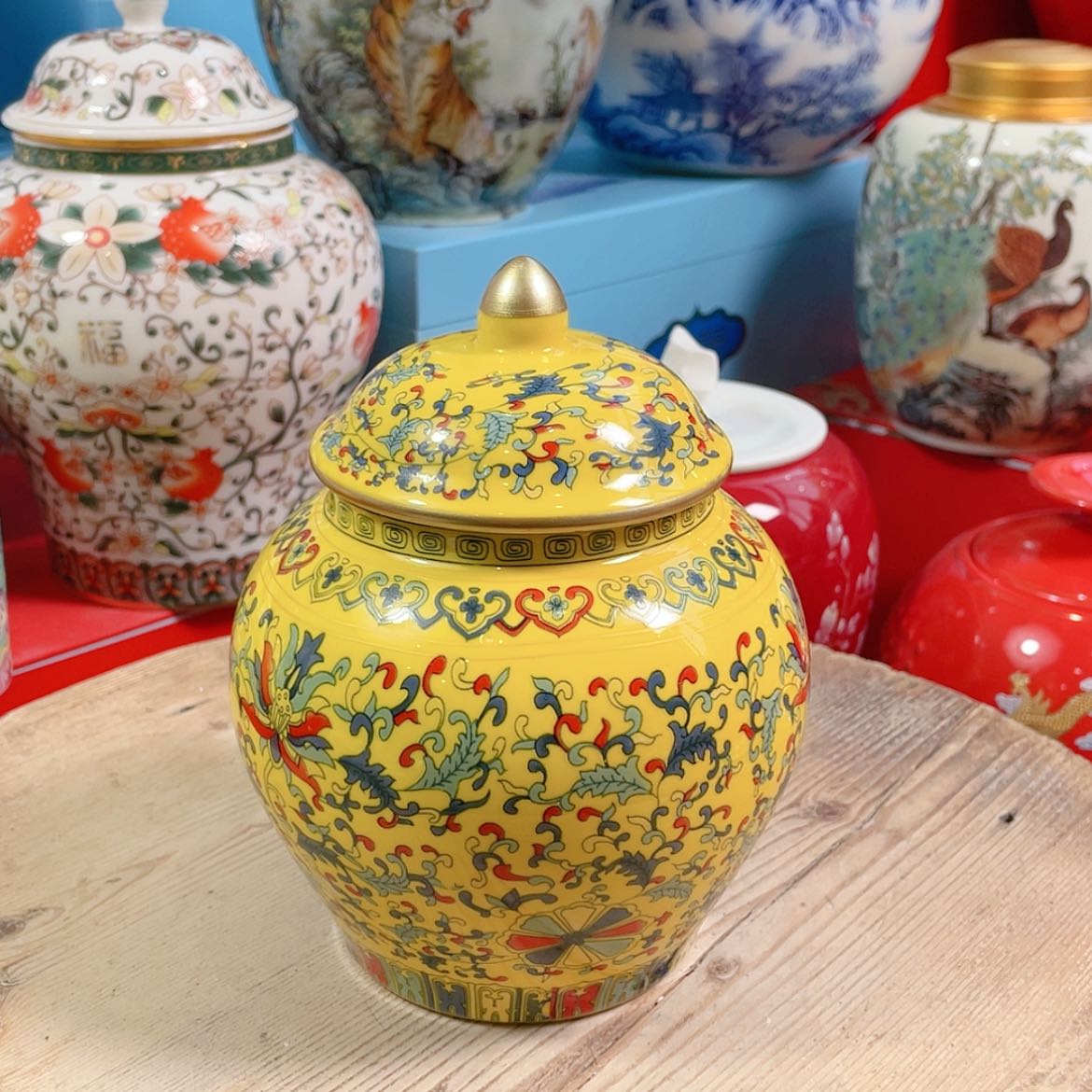 【闪购商品】罐陶瓷茶叶罐密封罐