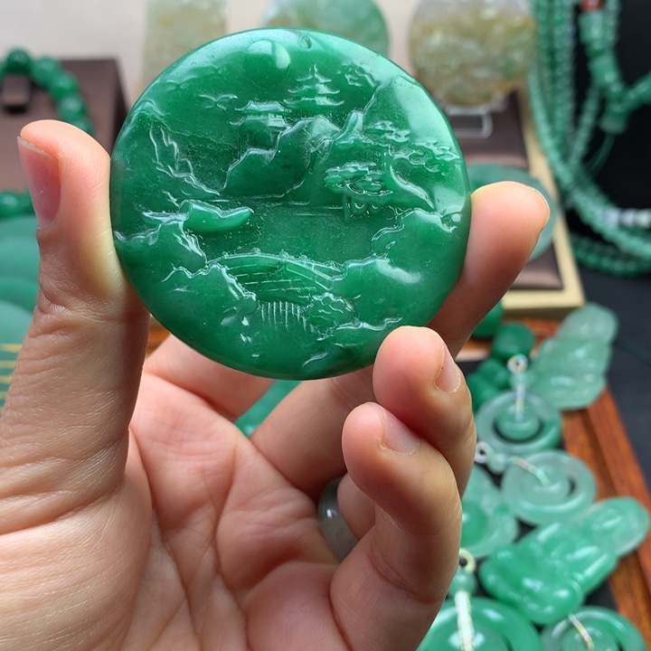 未镶嵌石英质玉珠宝半成品