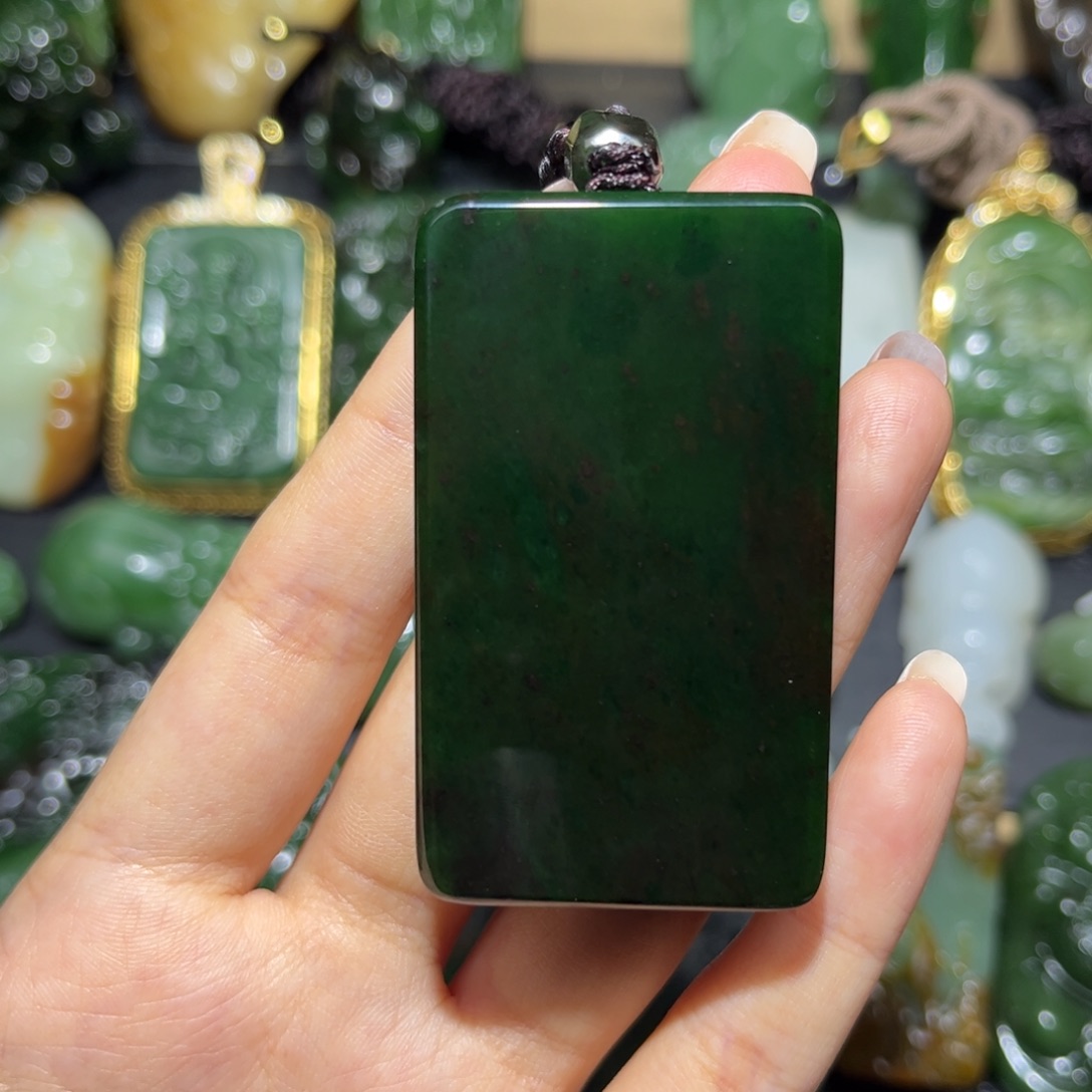 观***风和田玉未镶嵌颈饰