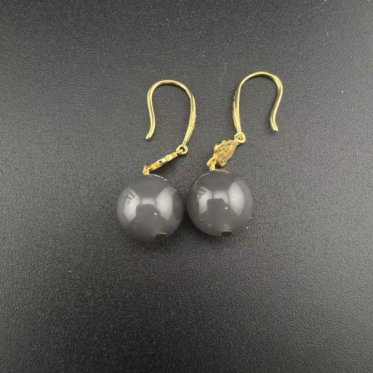 BY1213FXH标190 北玉精选 和田玉耳坠 多样性发货