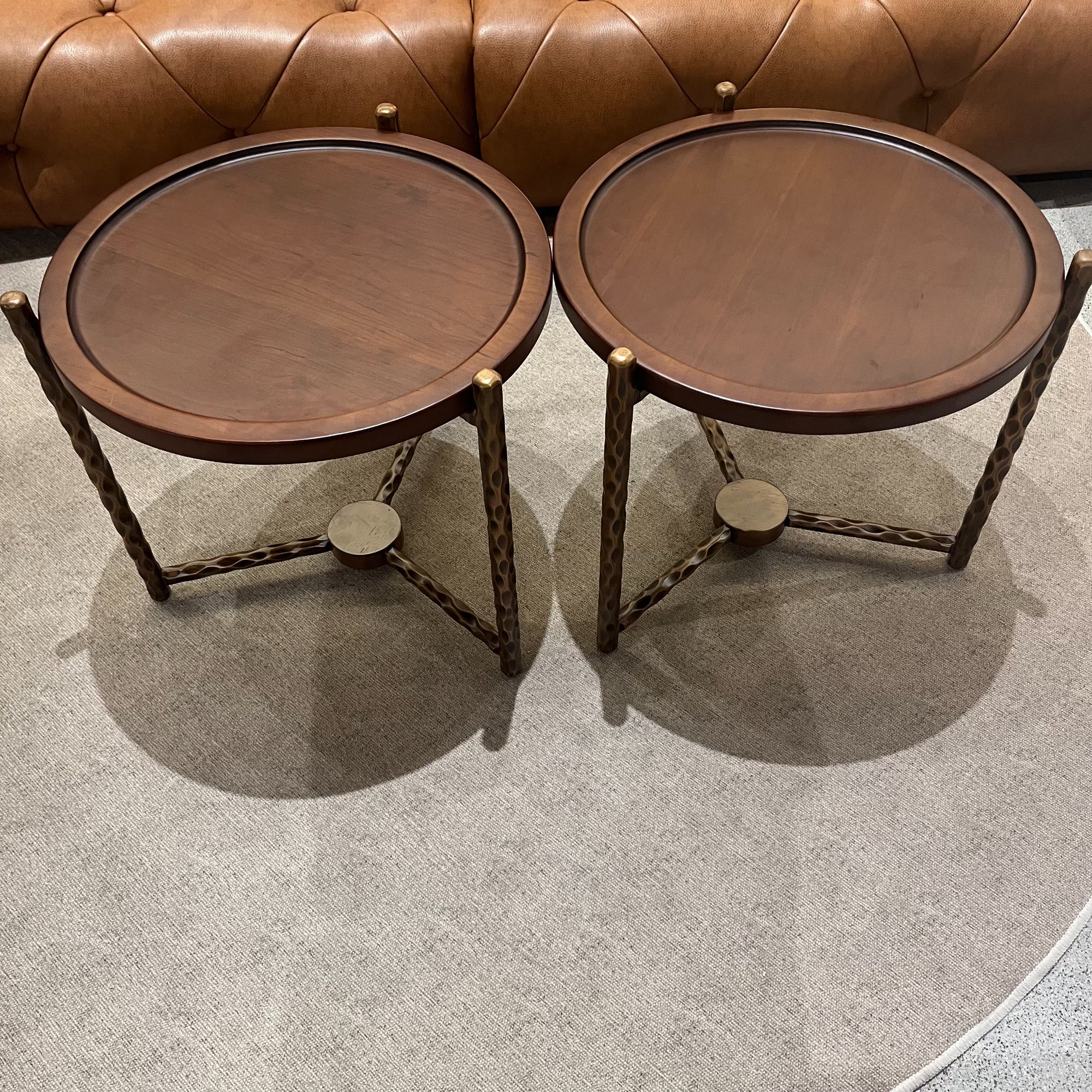 中古风实木茶几侘寂风现代简约家用客厅小户型设计师高级感茶台桌