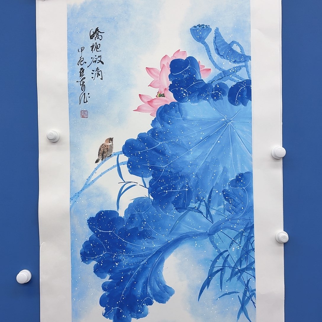 国画多次参加国内外书画