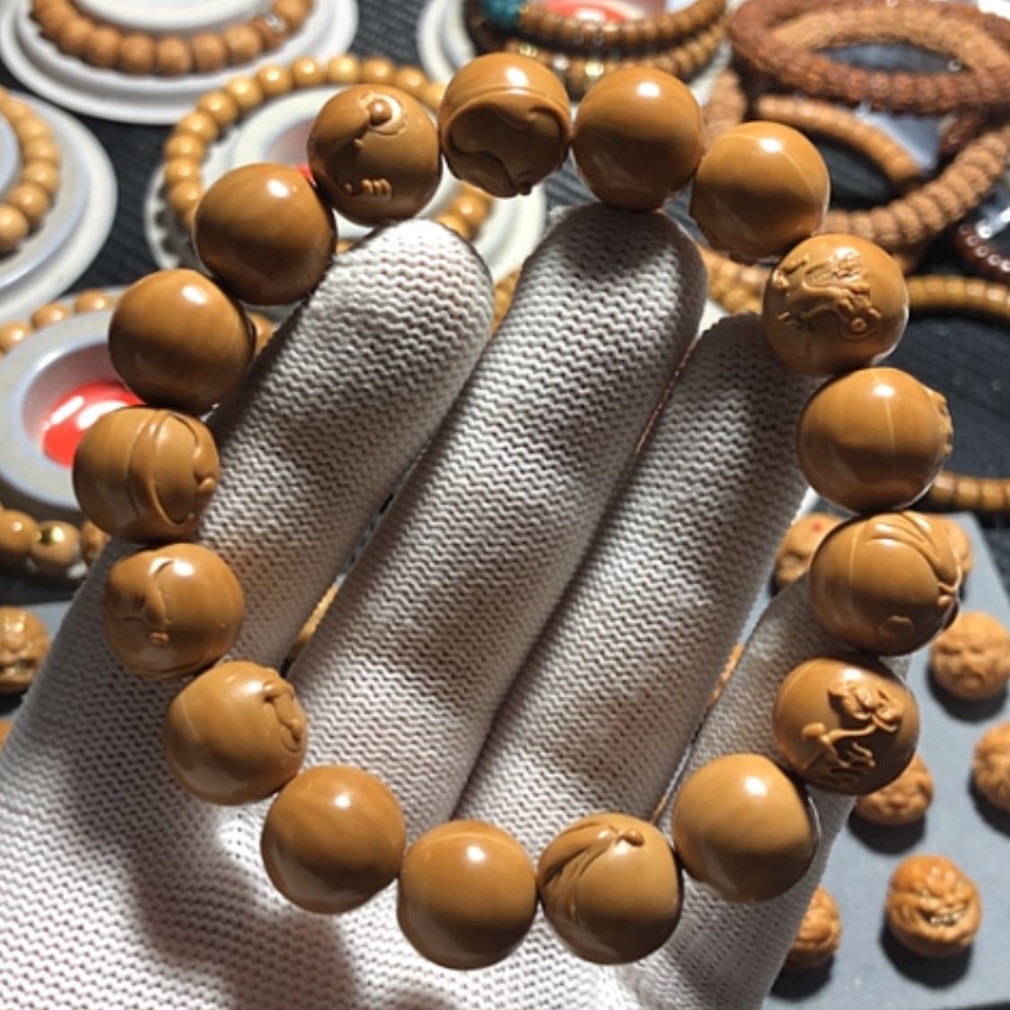 【闪购商品】猴头核桃手串无相佛