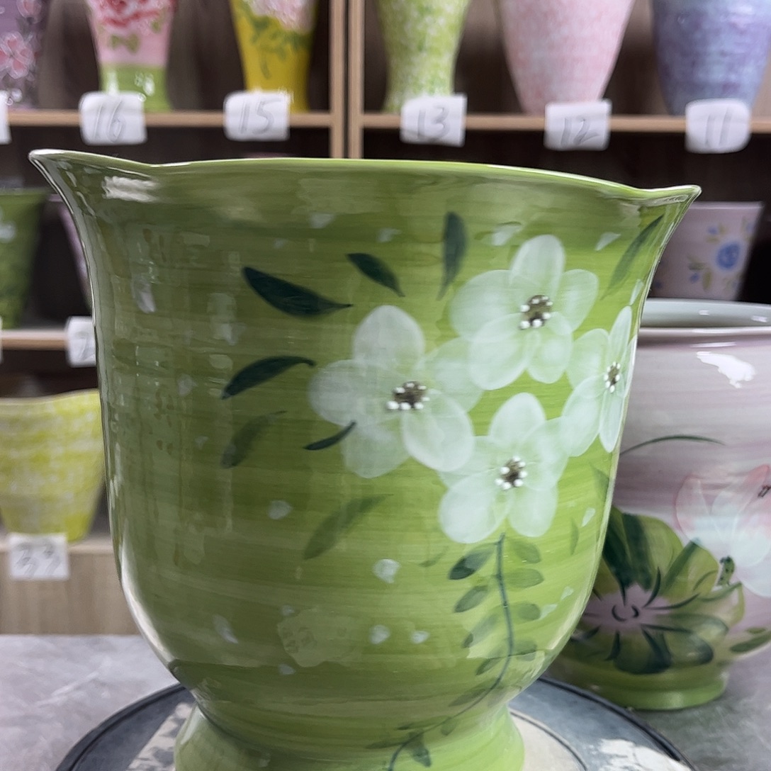 景德镇陶瓷花盆花盆