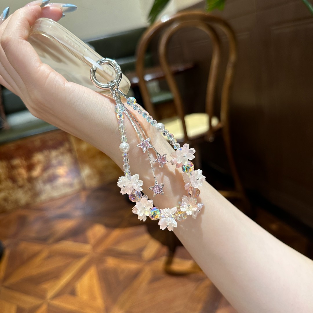 【5817粉-5827蓝】手机链饰品