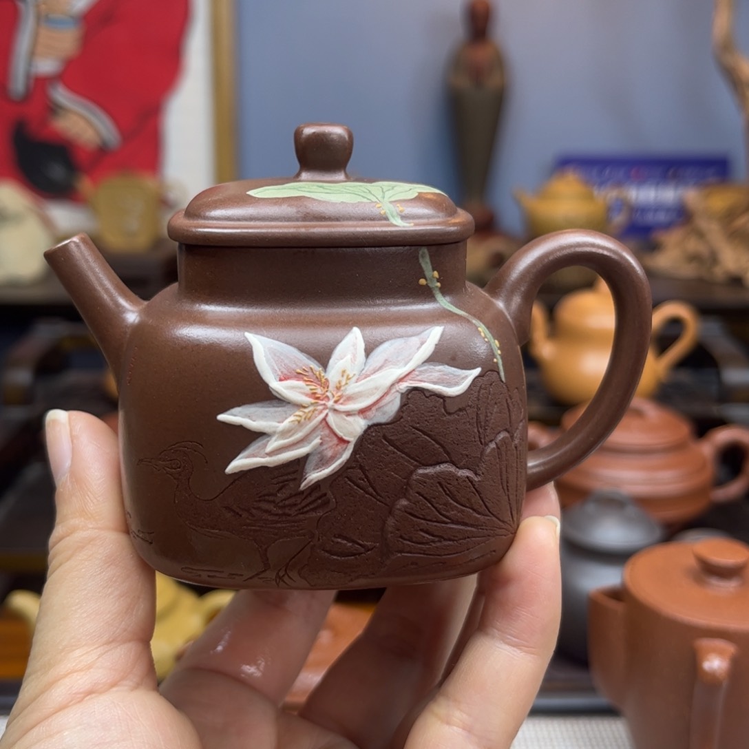 小**屁紫砂茶具半手工制作