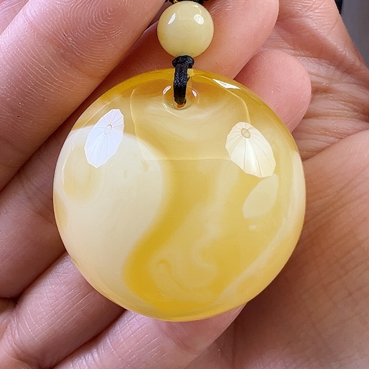 蜜蜡颈饰未镶嵌蜜蜡