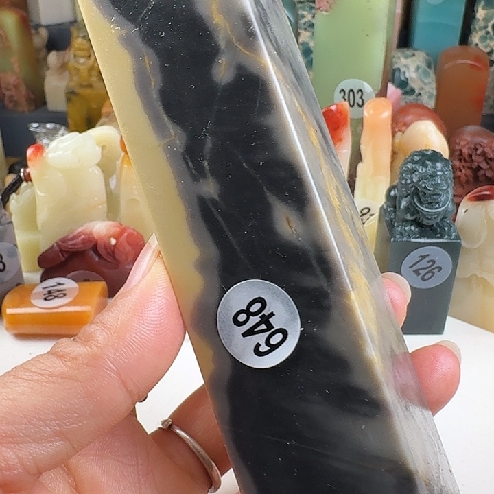 印石青田石印石章料….