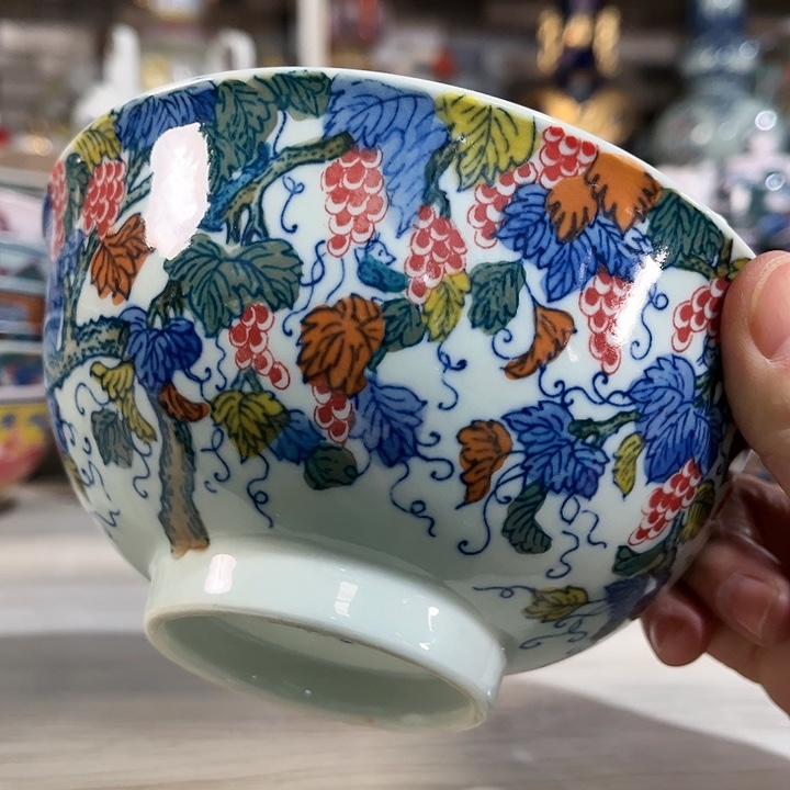 瓷片直径15厘米……绿