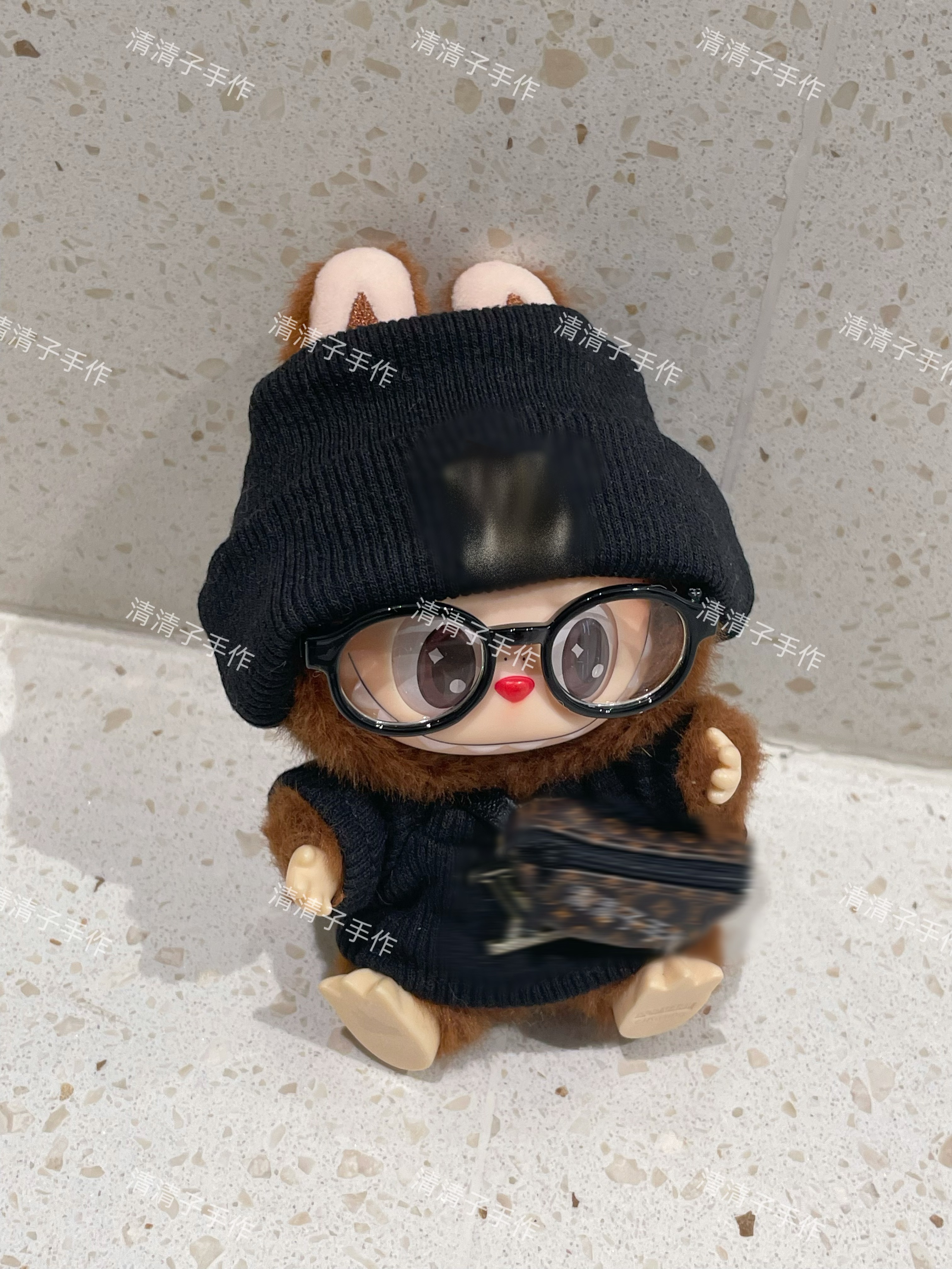 陆家高定•时尚帅气气质潮布布毛绒玩偶公仔包挂送女友心动礼物