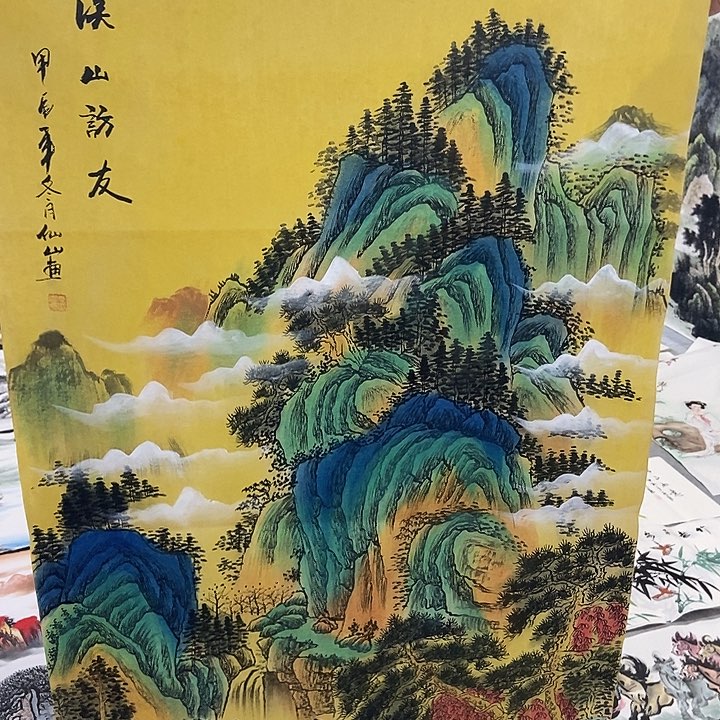 三个张画廊直播间！
