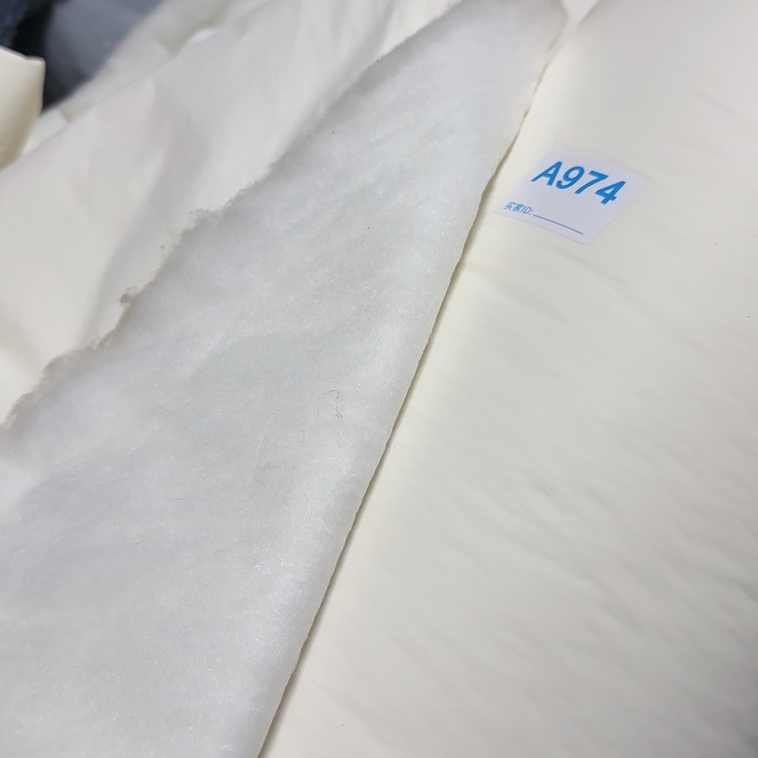 白色牛津面布加棉12元3米974