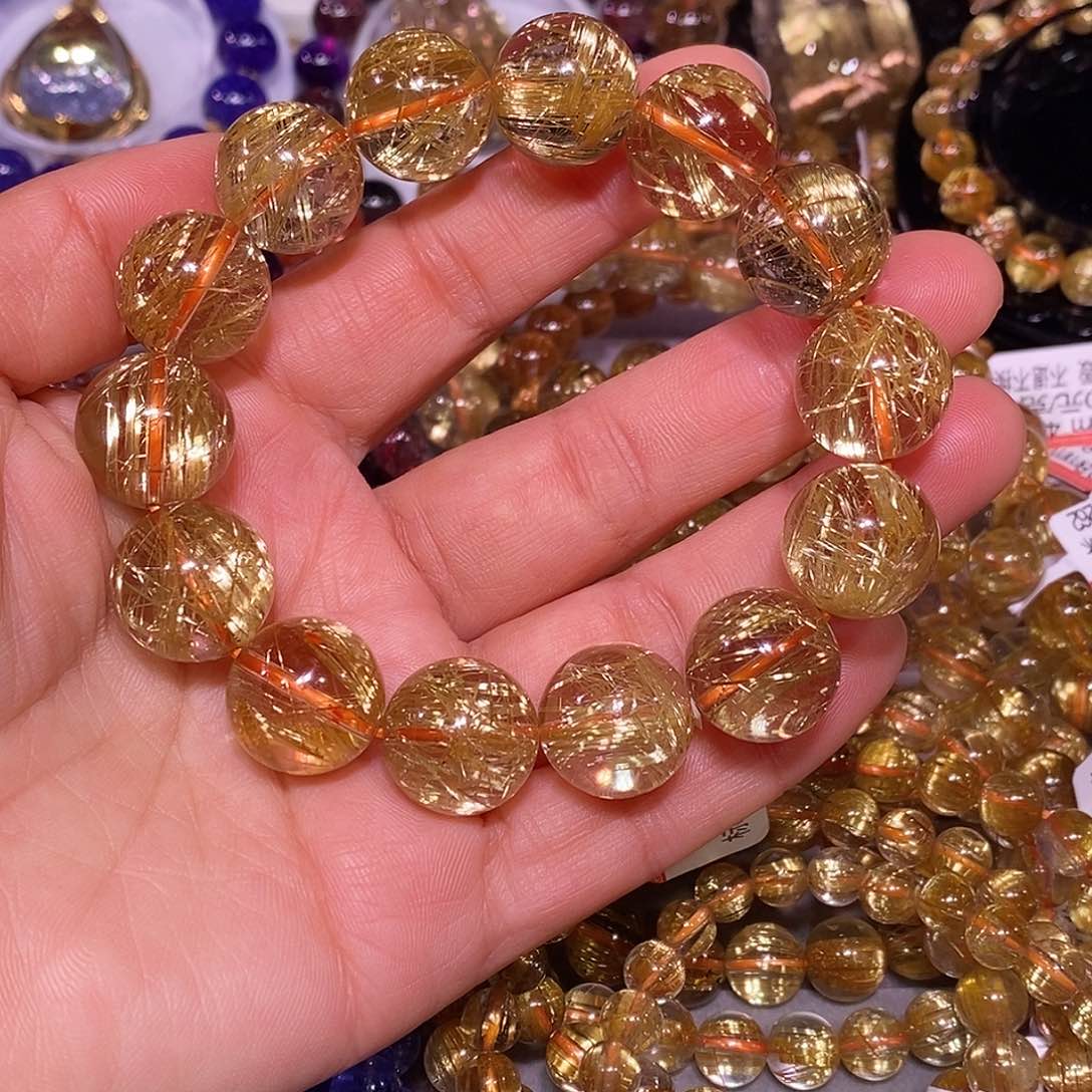 未镶嵌手链水晶金钛晶16