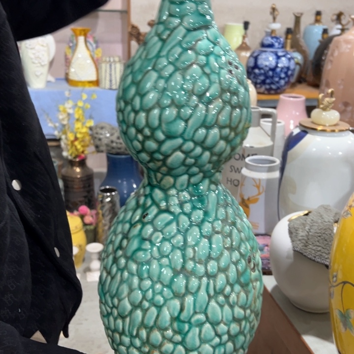 摆件高47口3公分微瑕捡漏