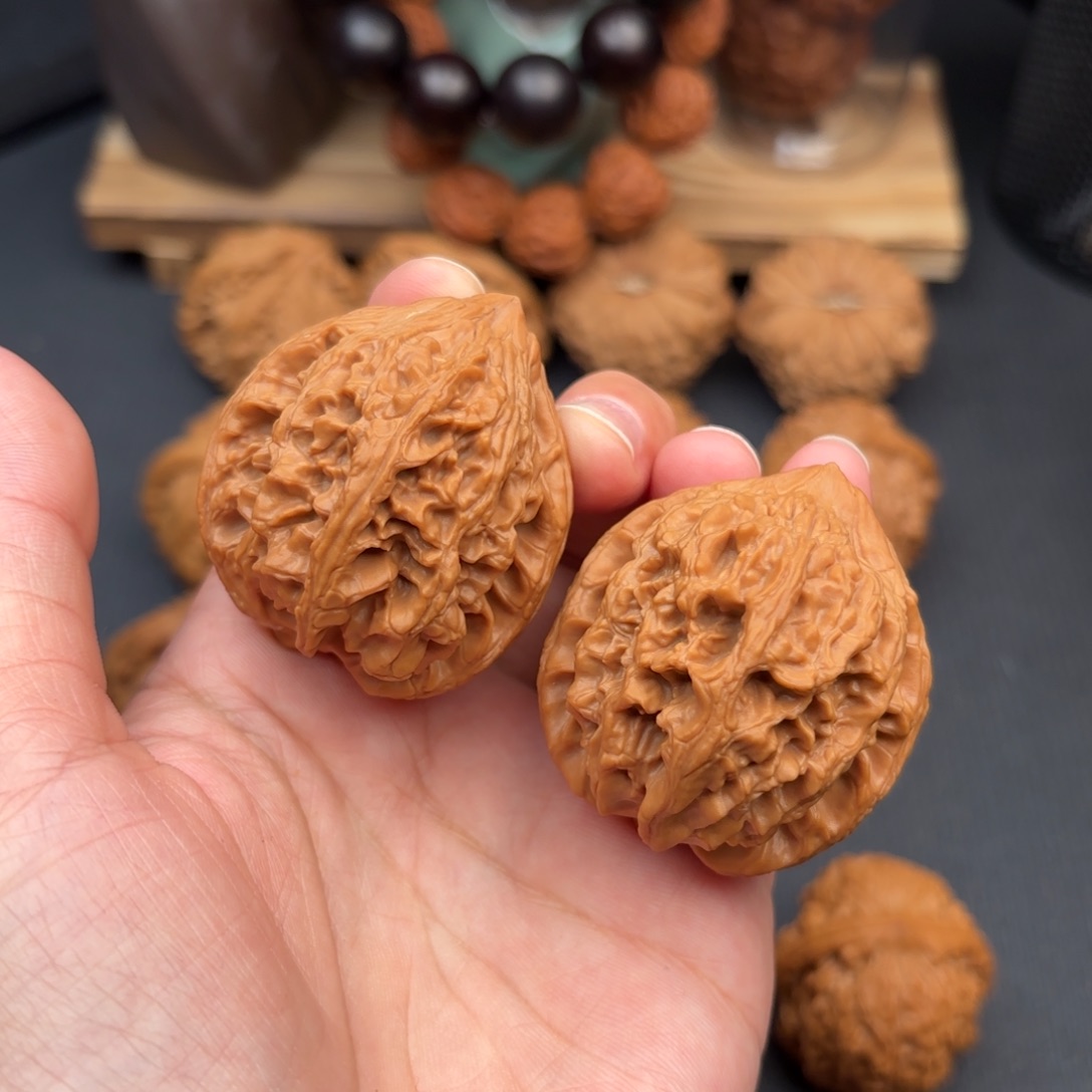 文玩核桃把件大沽石41