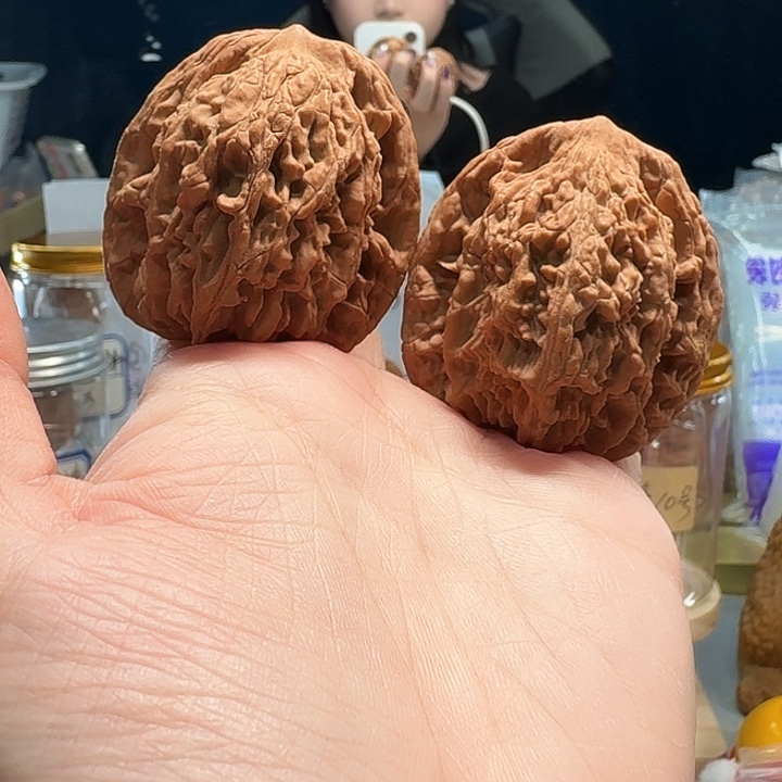 吊坠桃核蓟县虎头43尺