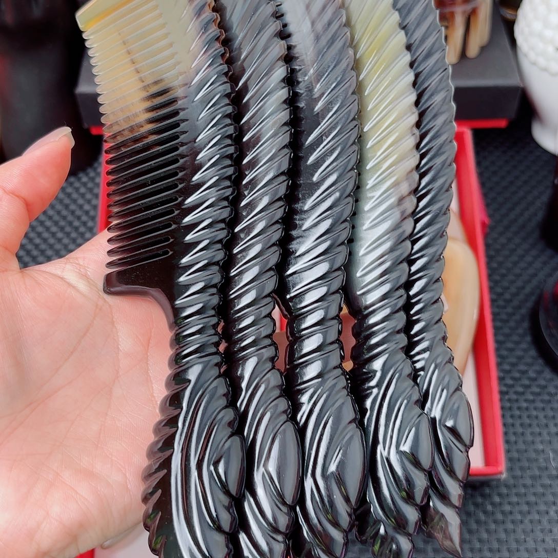 纯天然纯牛角手工制作