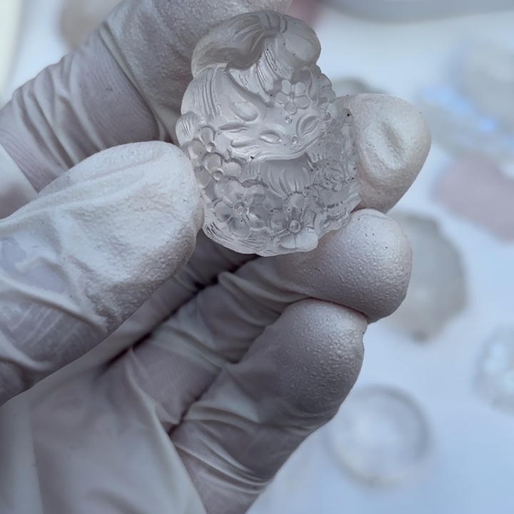 颈饰未镶嵌水晶随机发