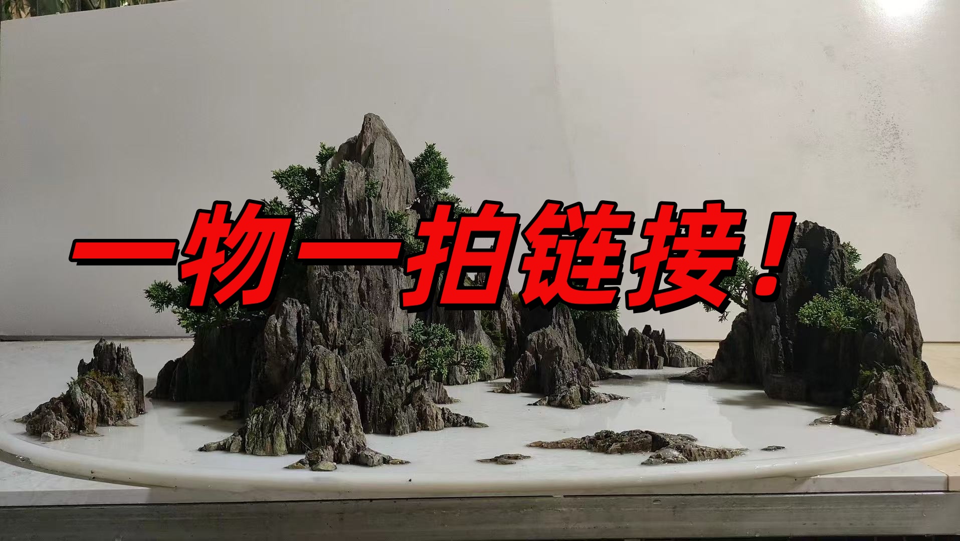 直播间一物一拍链接~陆哥家宋山石景观