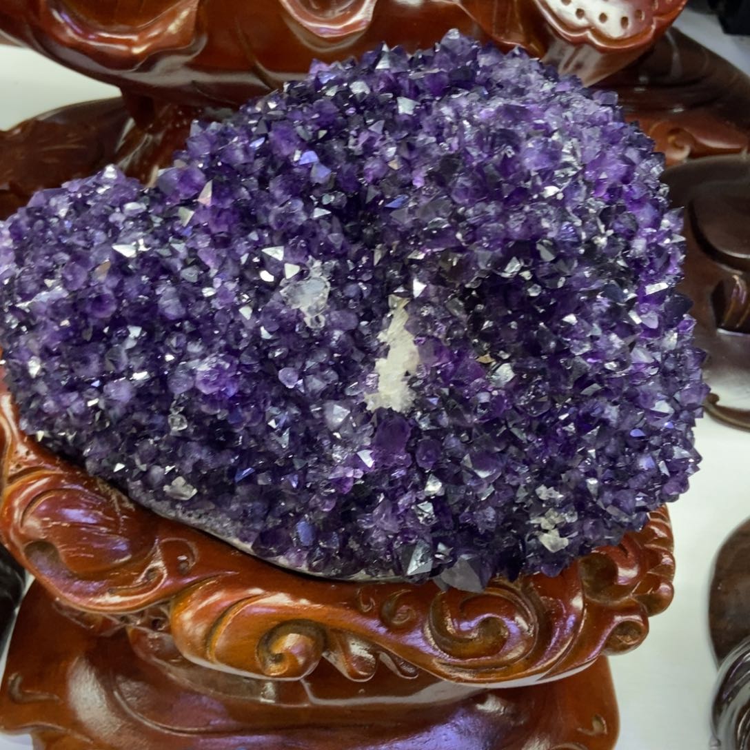 紫晶大型摆件（非配饰）未镶嵌涵