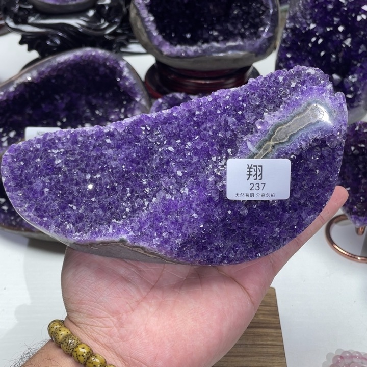 未镶嵌大型摆件（非配饰）紫晶
