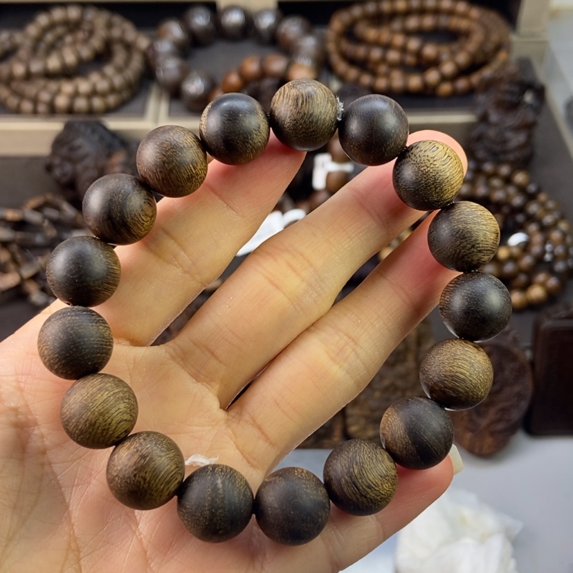 【闪购商品】沉香手串天*越南留疤白棋