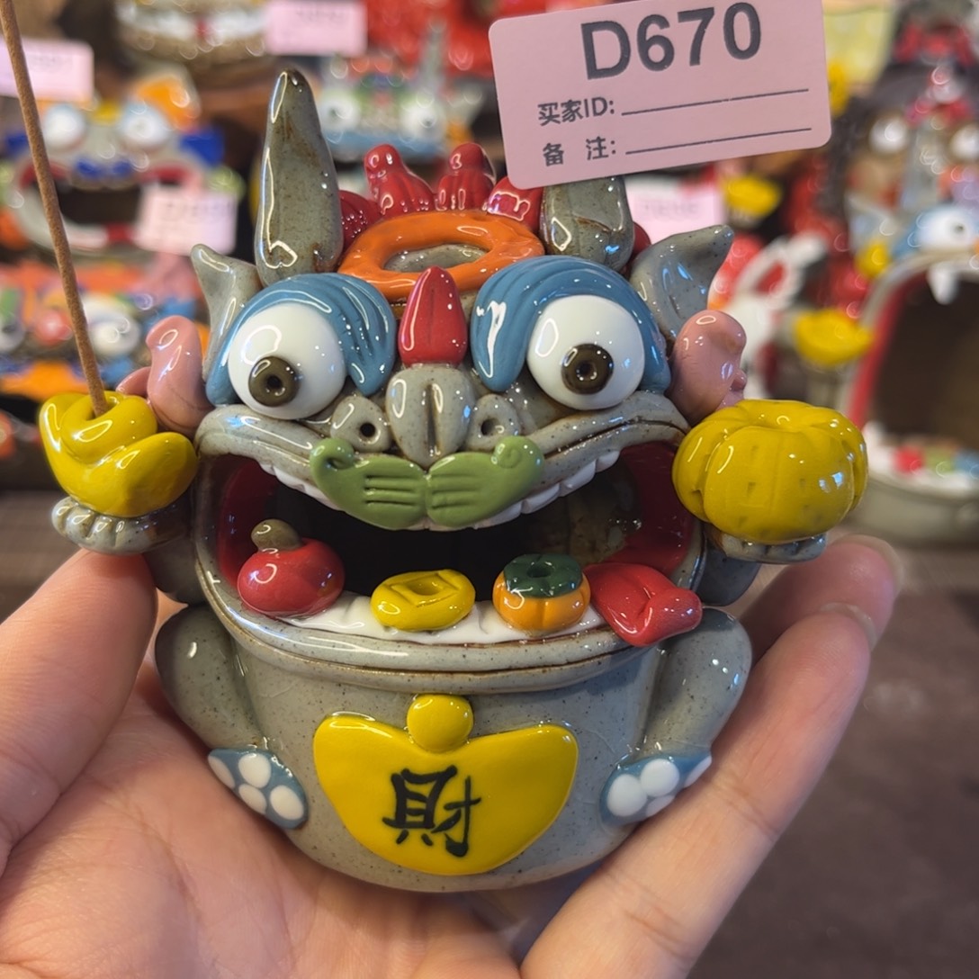 泥塑纯手工茶宠摆件