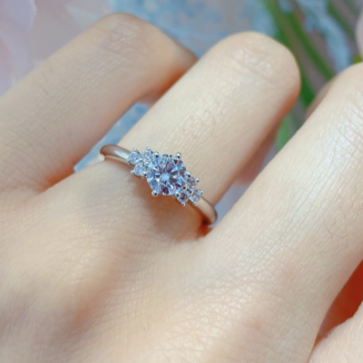 PT950铂金 戒指 香蕉牛奶定制链接